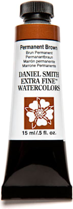DANIEL SMITH WATERCOLOR 15ML PERMANENT BROWN