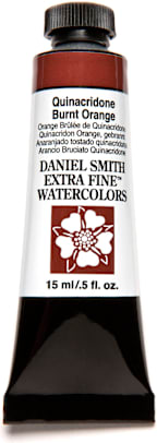 DANIEL SMITH WATERCOLOR 15ML QUINACRIDONE BURNT ORANGE