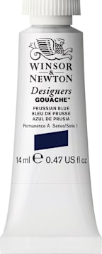DES/GOUACH 14M PRUSS.BLUE-1