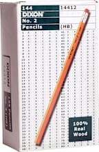 Dixon Pencil #2 144Ct Yellow