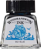 DRAWING INK 1/2 OZ BLUE