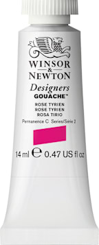Designer Gouache 14mL Rose Tyrien