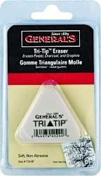 ERASER TRI-TIP SOFT WHITE