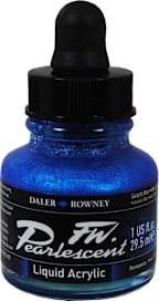 PEARLESCENT INK  1 OZ GALACTIC BLUE