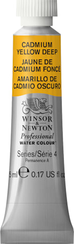 Professional Watercolor 5mL Cadmium Yellow Deep