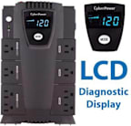 DESKTOP 600VA CP LCD UPS - ONLINE ONLY