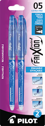 GEL PEN .5MM 2PK BLUE FRIXION
