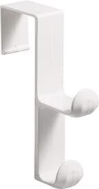HOOK/DBL OVER DOOR/WHITE