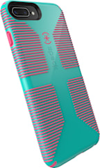 Speck Smartphone Case- iPhone 8/7/6S/6 Plus Candyshell Grip (Caribbean Blue/Bubblegum Pink) - ONLINE ONLY