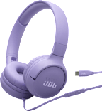 JBL Tune 520C USB-C Wired Earbuds, Purple - ONLINE ONLY