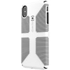 Speck Smartphone Case- iPhone XS Max Candyshell Grip (White/Black) - ONLINE ONLY