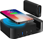 Hypercel Ultimate Power Station, Black - ONLINE ONLY