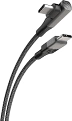 Scosche StrikeLine RA Premium Charge and Sync Cable, 6ft, Black