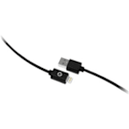 IE 10FT BRAID LIGHT USB BLACK