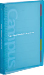 Kokuyo Binder Notebook Campus 26 Rings Purple B5