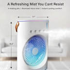 Rechargeable Misting Fan
