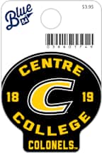 Centre College Colonels Mini Sticker