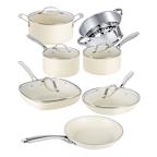 12pc Cream Cookware Set