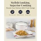 12pc Cream Cookware Set