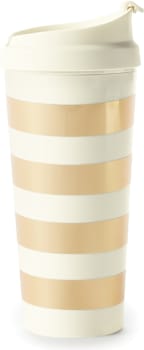 Thermal Mug Gold Stripe