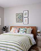 Off-Set Stripe Duvet Cover