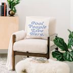 Cool People Throw Pillow