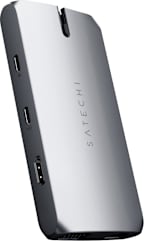 Satechi USB-C On-The-Go Multiport Adapter, 2.37 x 4.75 x .5in, Space Gray - ONLINE ONLY