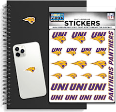 University of Northern Iowa Sticker Sheet
