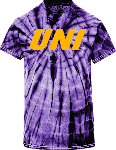 University of Northern Iowa Tie Dye Short Sleeve T-Shirt