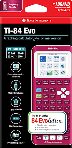 TI84 EVO Graphing Calculator