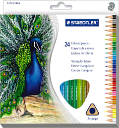 PENCIL SET 24 TRIANGULAR COLOR