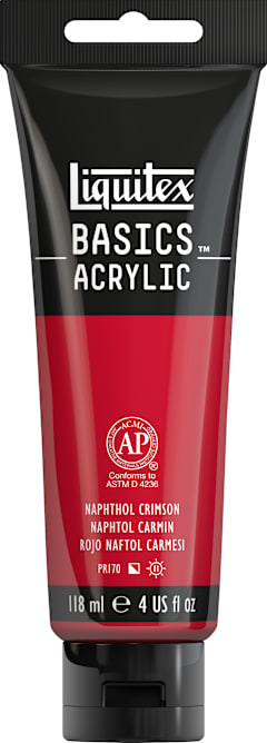 Basics 4oz Naphthol Crimson