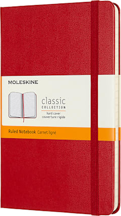 NOTEBK RED RULED POCKET JOURNA
