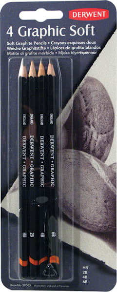 Pencil Carded Set Graphite Sketch