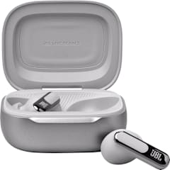 JBL Live Beam 3 True Wireless Earbuds, Silver