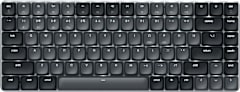 Satechi SM1 Slim Mechanical Backlit Bluetooth Keyboard, Dark