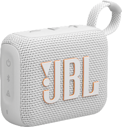 JBL Go 4 Wireless Speaker, White - ONLINE ONLY