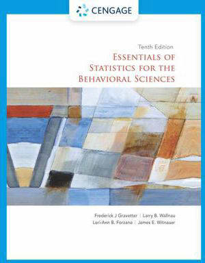Essentials of Statistics for the Behavioral Sciences