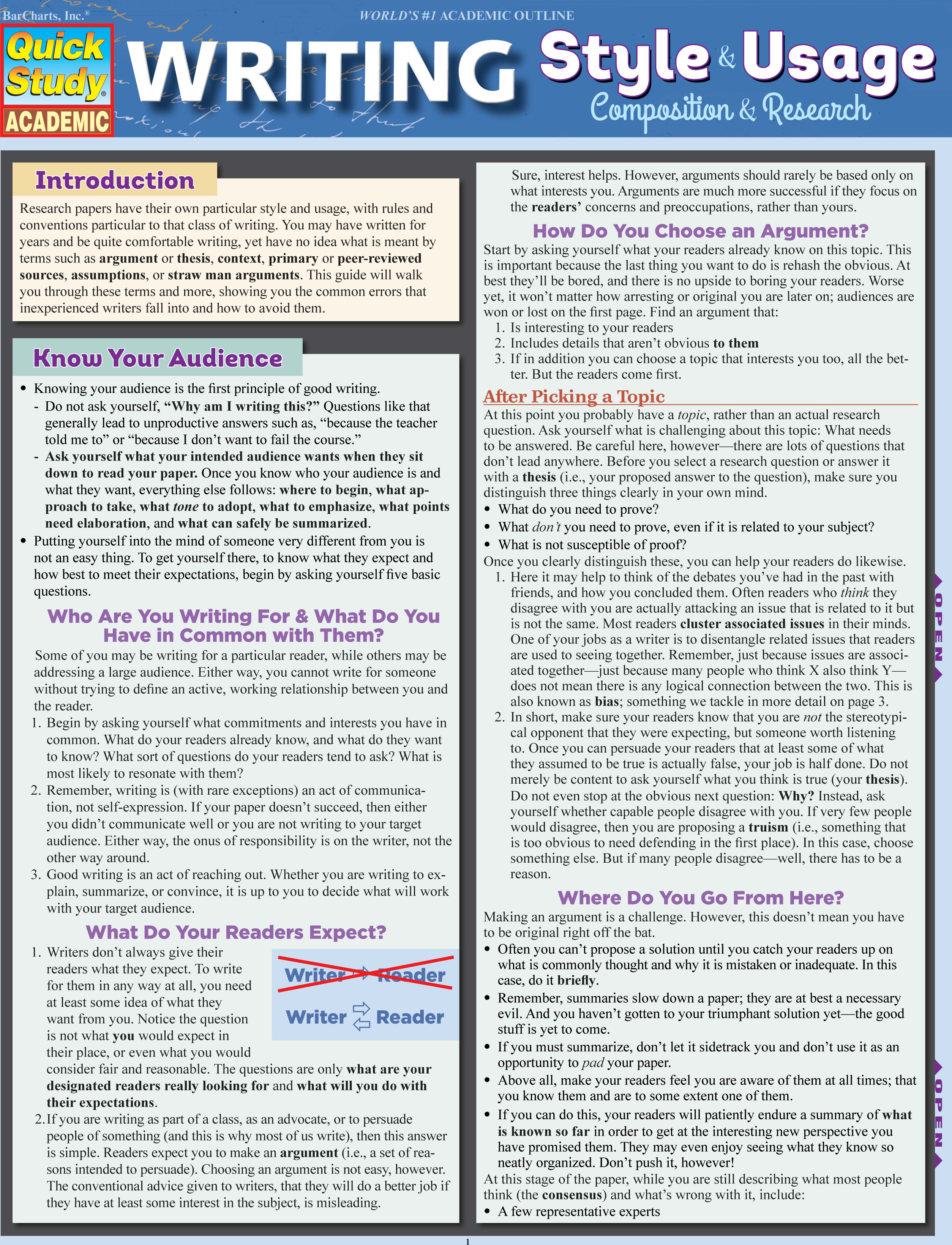 WRITING STYLE & USAGE GUIDE