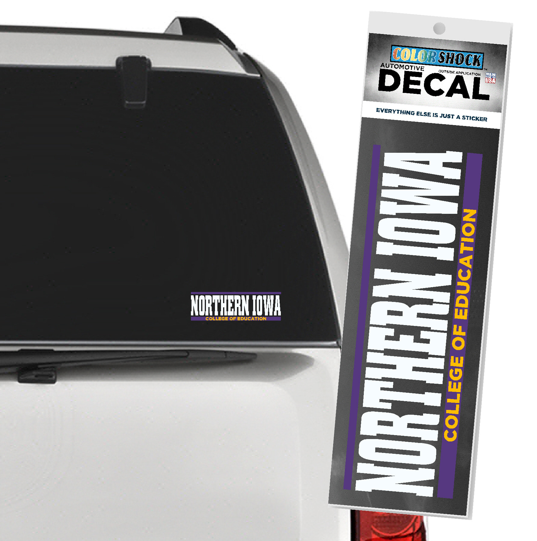 University of Northern Iowa College of Name Decal
