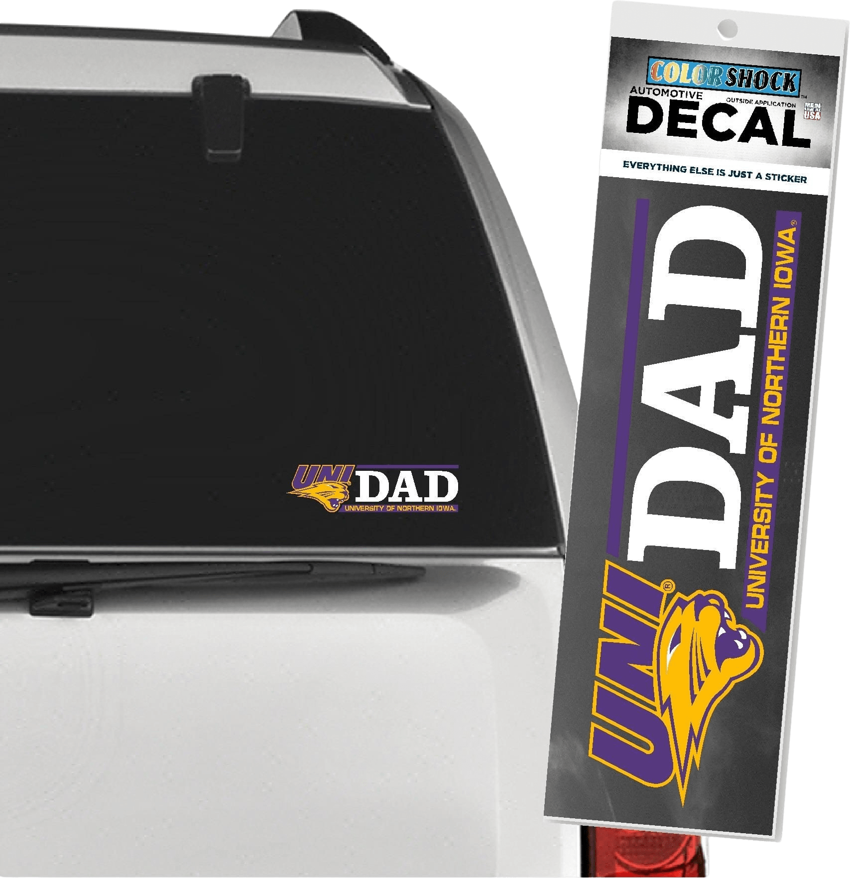 University of Northern Iowa Dad Decal