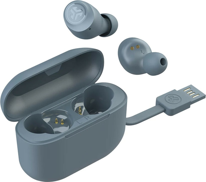 JLab Audio GO Air Pop True Wireless Earbuds- SLATE - ONLINE ONLY