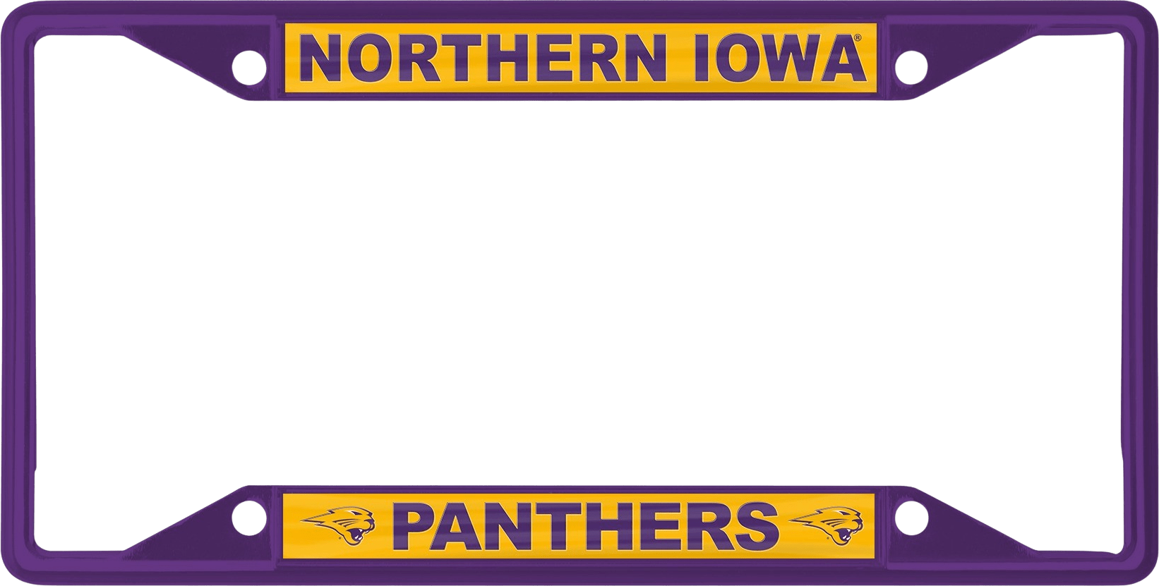 University of Northern Iowa Panthers License Plate Frame