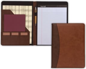 PADFOLIO 2 TONE BROWN/TAN