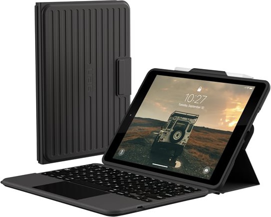 UAG RUG Bluetooth Keyboard IPAD 10.2 BK/ASH - ONLINE ONLY