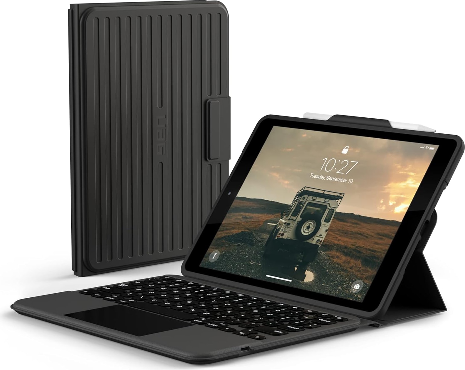 UAG RUG Bluetooth Keyboard IPAD 10.2 BK/ASH - ONLINE ONLY