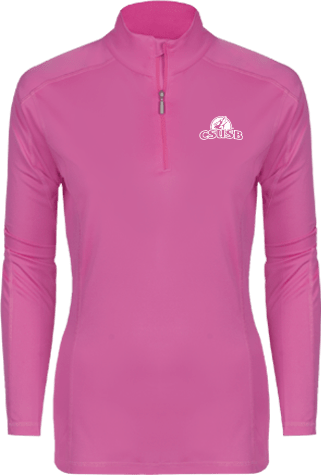 Cal State San Bernardino Syntrel Womens Interlock 1/4 Zip Primary Logo - ONLINE ONLY