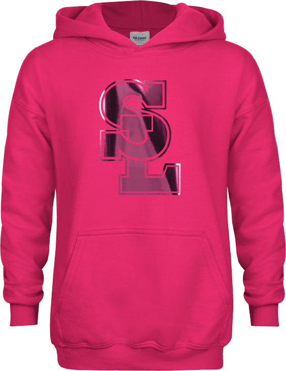 Salt Lake Community Youth Fleece Hoodie Primary Mark Foil - ONLINE ONLY
