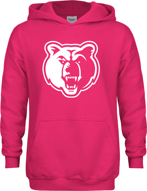 Salt Lake Community Youth Fleece Hoodie Bear Head - ONLINE ONLY