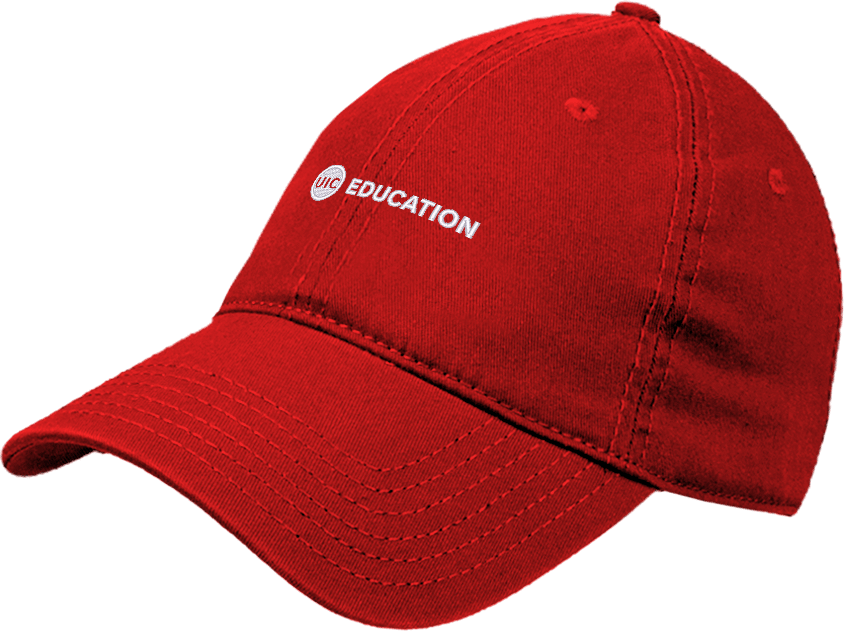 UIC Unstructured Adjustable Low Profile Hat UIC Education - ONLINE ONLY
